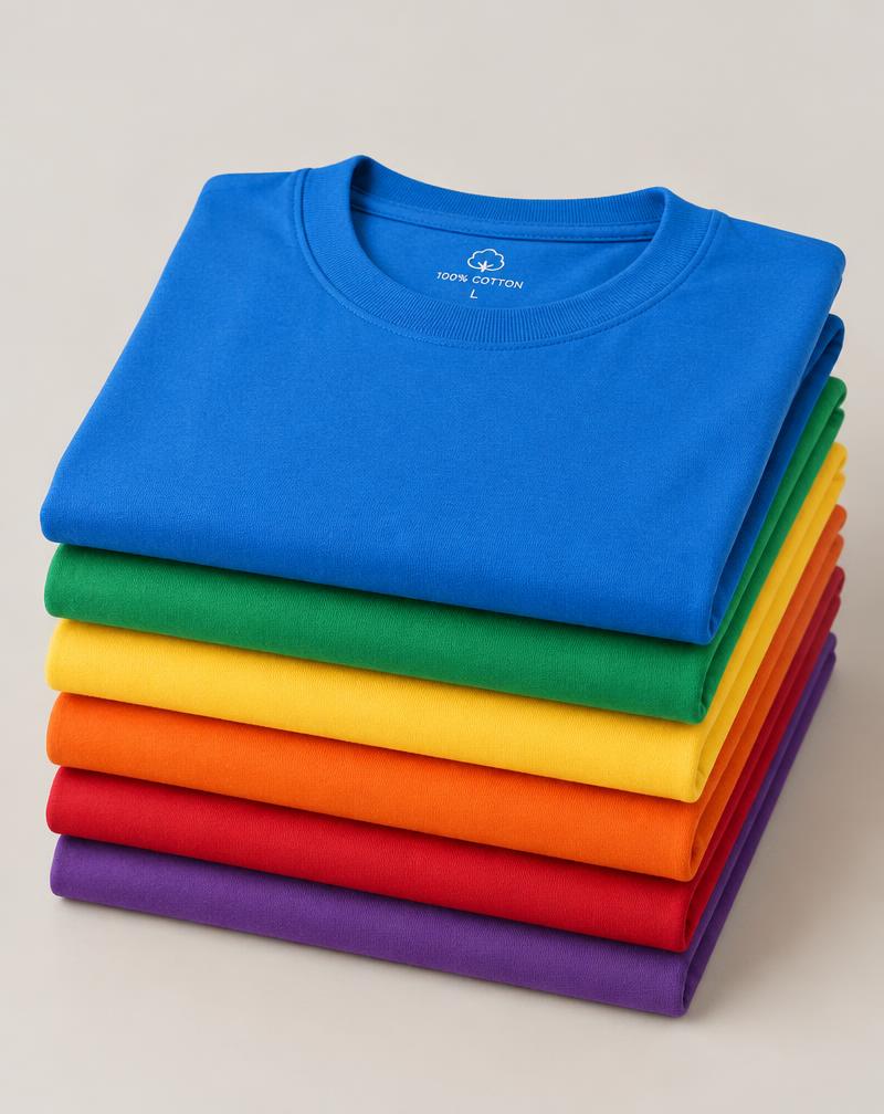 Polo algodón 30/1 — pack color